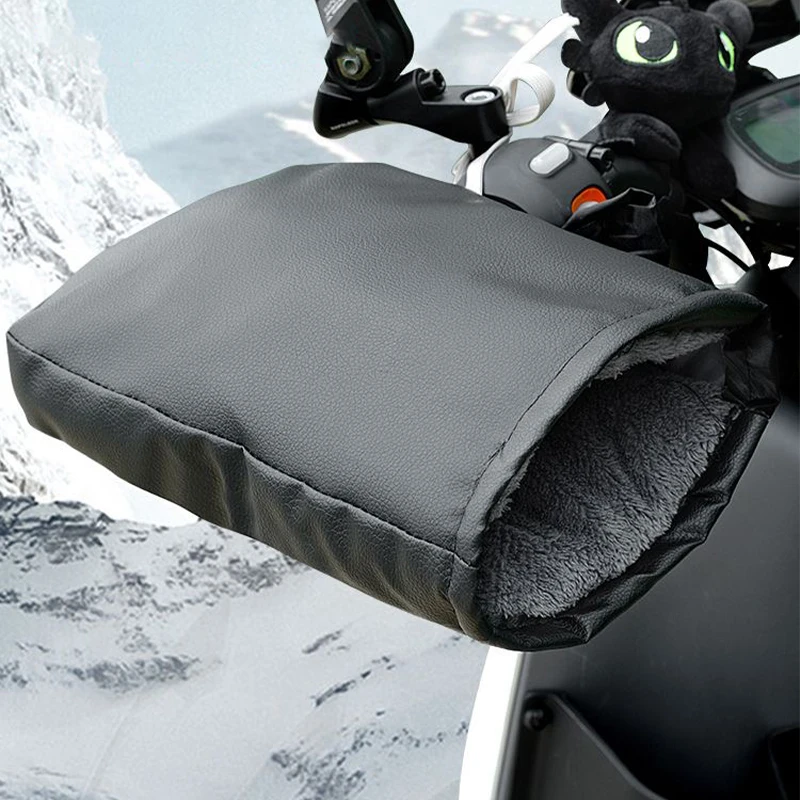 Motorcycle Gear For Winter - Motorcycle Handlebar Muffs Winter Equipment Mitts