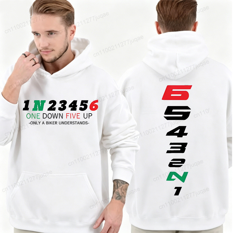 Motorcycle Gear Hoodie - Men Women Hoodie Outdoor Street Casual