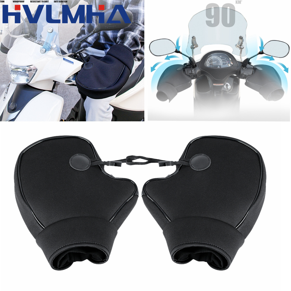 Motorcycle Gear For Winter - Motorcycle Thick Warm Handlebar Muff Waterproof