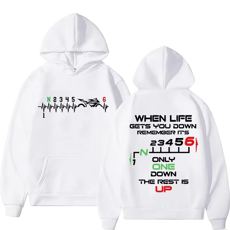 Motorcycle Gear Hoodie - 2026 New Motorcycle Gear Biker Heartbeat