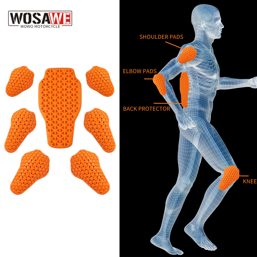Motorcycle Gear For Sale - WOSAWE Motorcycle Jacket Lining Protectors Pad