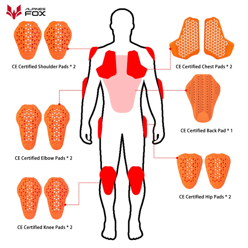 Universal Built-In Protective  - Motorcycle Gear Fox ulasan dan harga