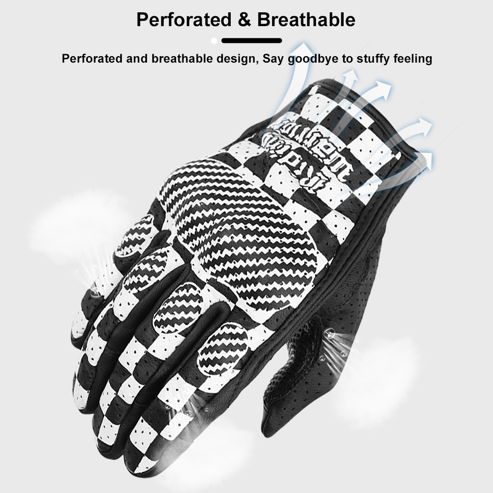 Vintage Motorcycle Gloves Genu - Motorcycle Gear Fox ulasan dan harga