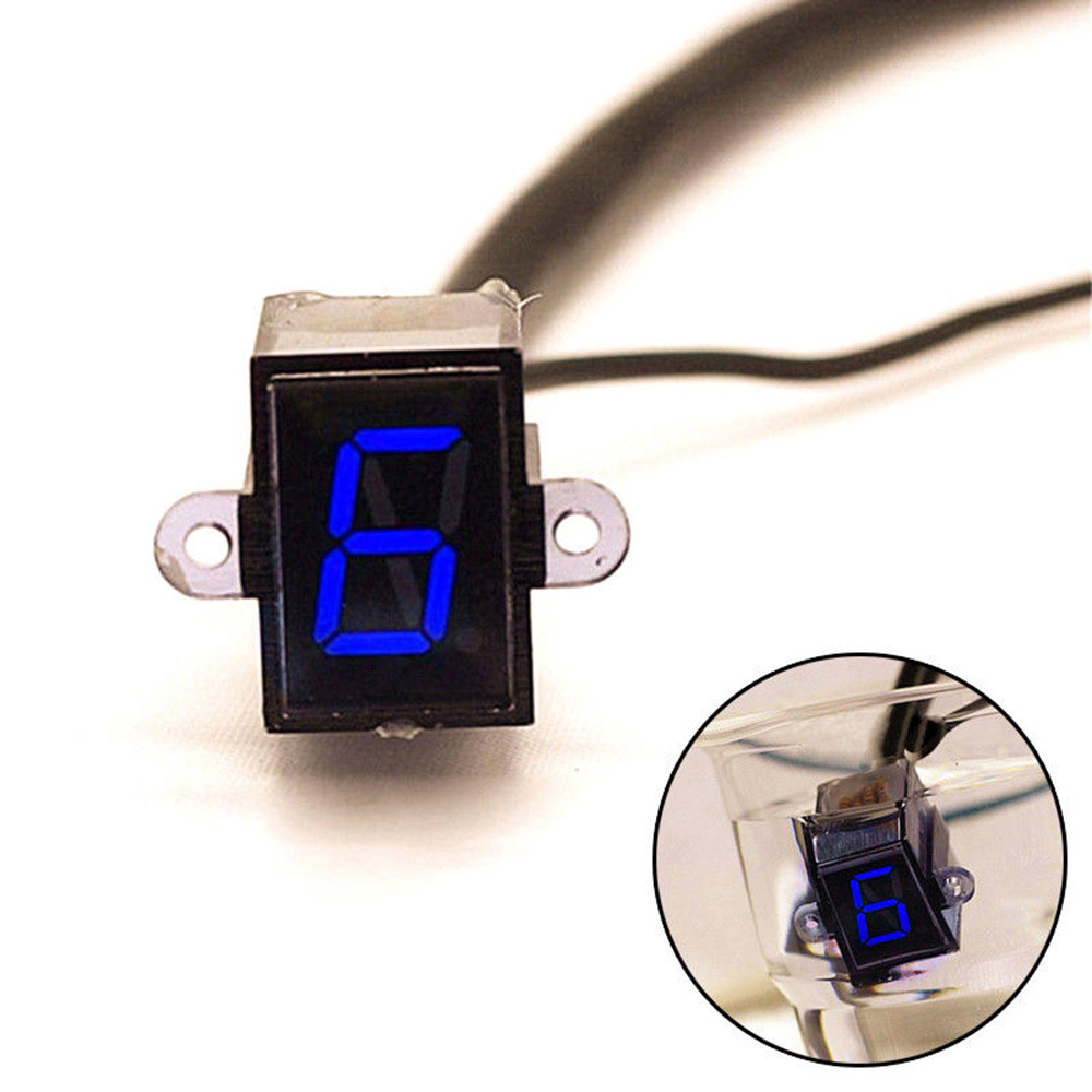 LED Motorcycle Gear Indicator  - Motorcycle Gear Blue ulasan dan harga