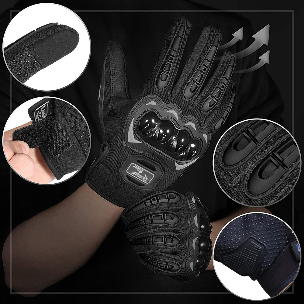 Motorcycle Racing Gloves Fall  - Motorcycle Gear Blue ulasan dan harga