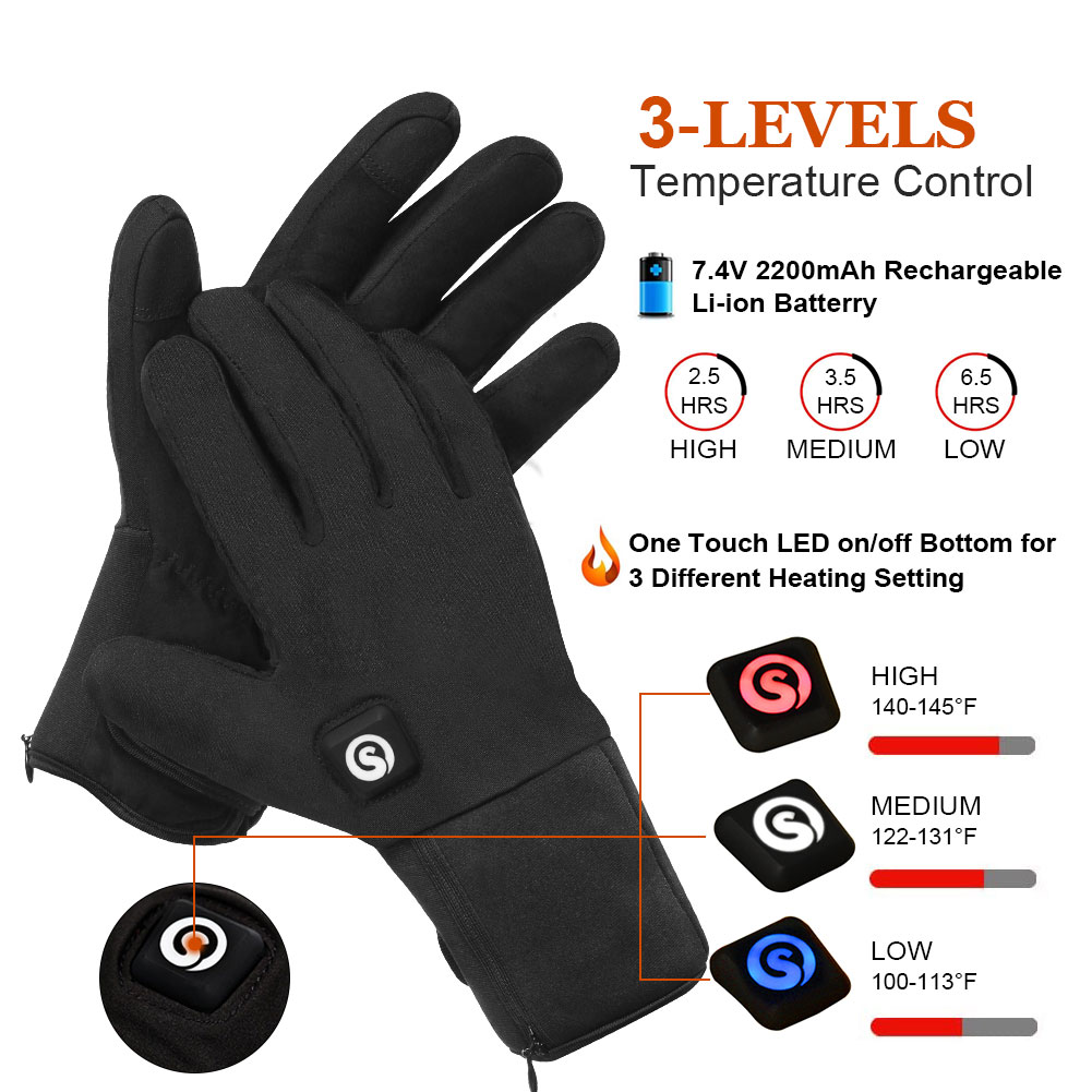 Winter Electric Heated Gloves  - Motorcycle Gear For Winter ulasan dan harga