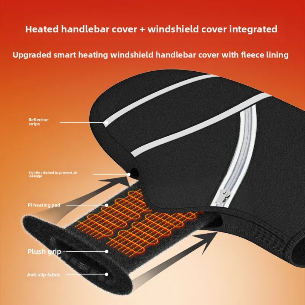 Motorcycle Handlebar Covers Wi - Motorcycle Gear For Winter ulasan dan harga