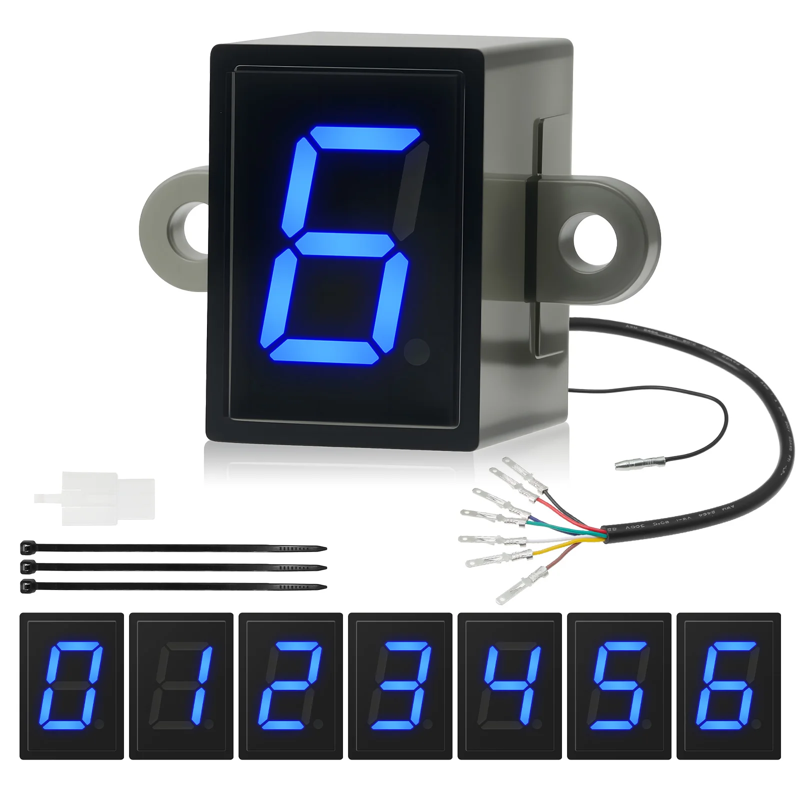 Super 6 Speed Display Universa - Motorcycle Gear Blue ulasan dan harga