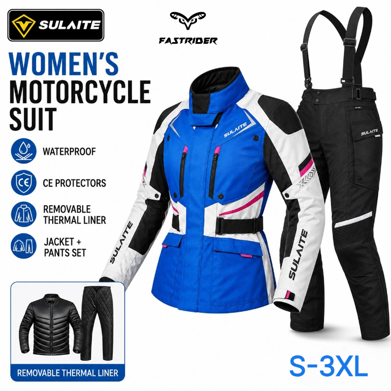 Women Motorcycle Riding Suit W - Motorcycle Gear For Winter ulasan dan harga