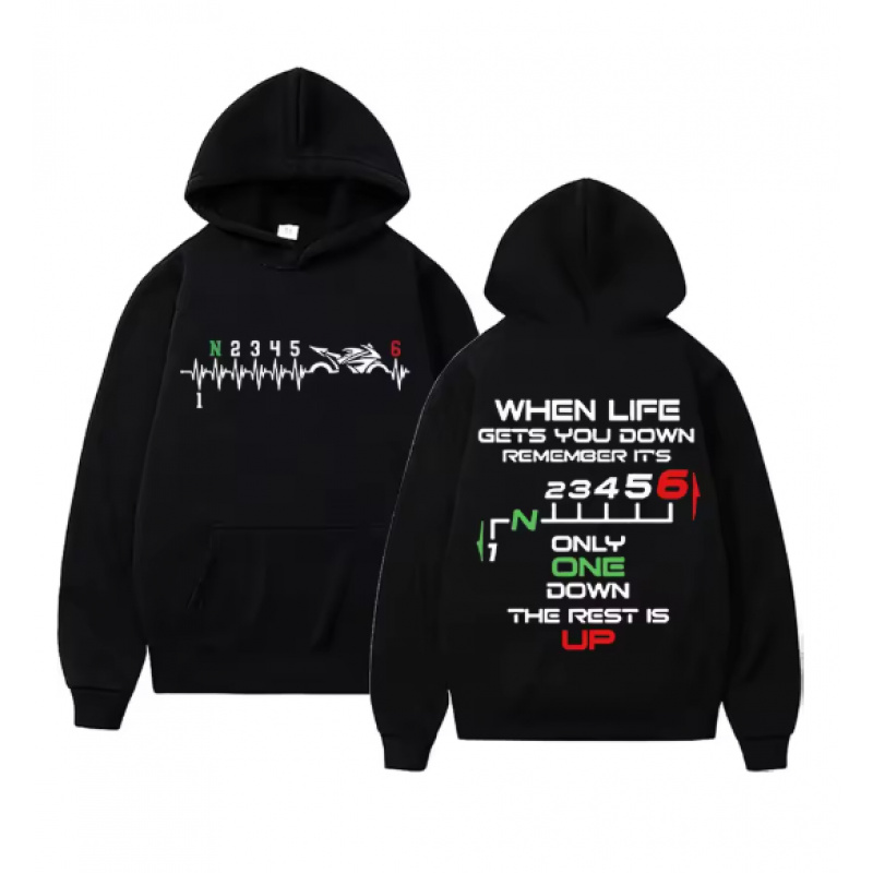 1N23456 Unisex Motorcycle Gear - Motorcycle Gear Hoodie ulasan dan harga